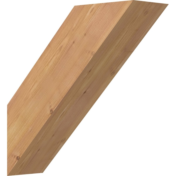 Ekena Millwork 5 1/2"W x 18"D x 18"H Traditional Smooth Knee Brace, Western Red Cedar BRC06X18X18TRA00SWR - main